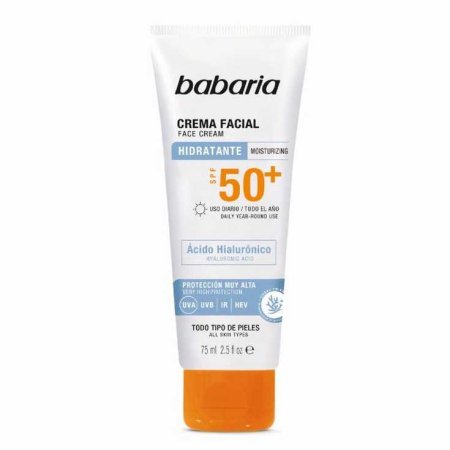 BABARIA HIDRATANTE FACE CREAM SPF 50+ (75ml ) 