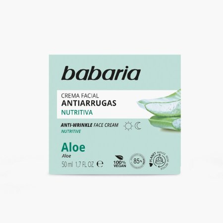 BABARIA ANTI WRINKLE WITH ALOE FACE CREAM (50ml)