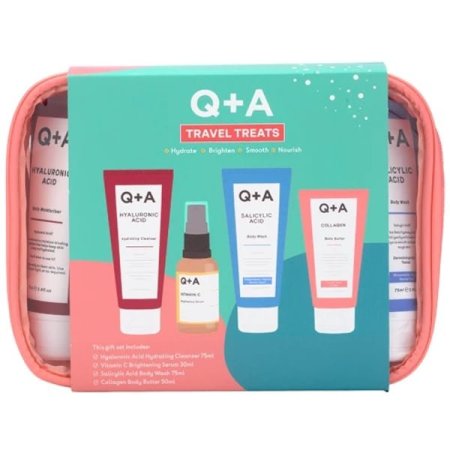 Q+A TRAVEL TREATS SKINCARE PACKAGE (4pcs)