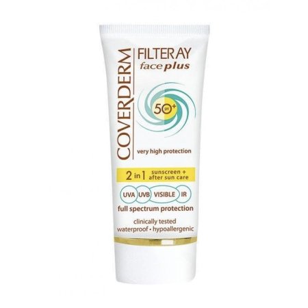 COVERDERM FILTERAY FACE PLUS DRY/SENSTIVE 50SPF+ (50ml)