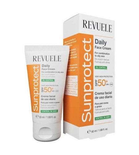 REVUELE SUN PROTECT DAILY FACE CREAM OIL CONTROL (50ml)