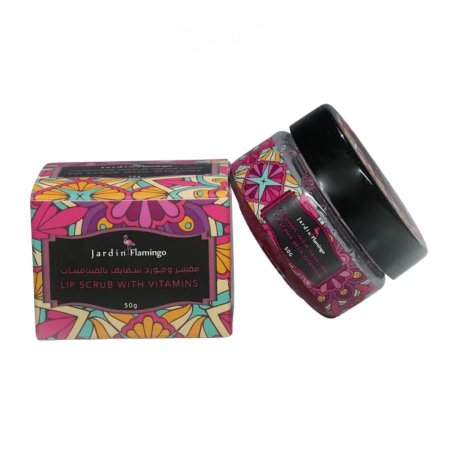 JARDIN FLAMINGO LIP SCRUB WITH VITAMINS