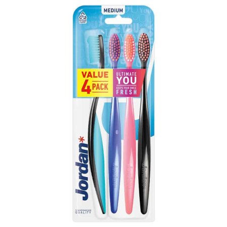 JORDAN ULTIMATE YOU TEETH BRUSHES SET (4pcs)