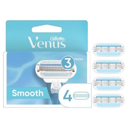 VENUS GILLETTE SMOOTH RAZORS (4pcs)