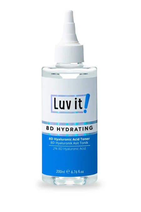 LUV IT 8D HYDRATING HYALURONIC ACID TONER (200ml)