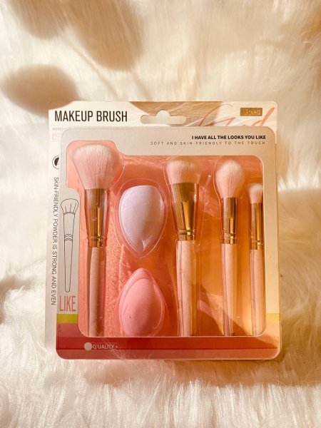 MIXUEER MAKEUP BRUSH SET (6pcs)