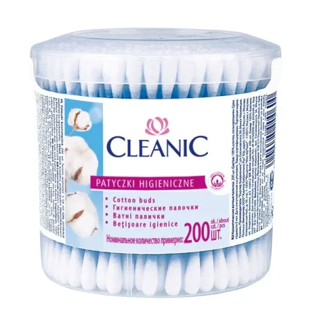 CLEANIC COTTON BUDS (200pcs)