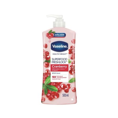 VASELINE SUPERFOOD CRANBERRY BODY LOTION (500ml)