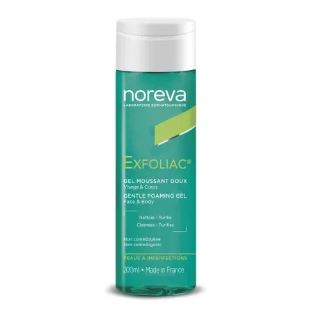 NOREVA EXFOLIAC GENTLE FOAMING GEL (200ml)