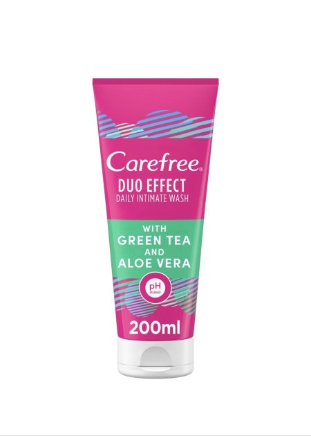 CAREFREE DUO EFFECT DAILY INTIMATE WASH (200ml)