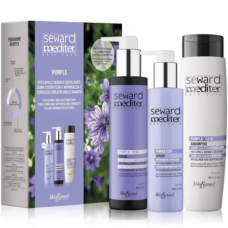 HELEN SEWARD MEDITER PURPLE HAIR PACKAGE (3pcs)