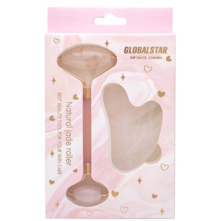 GLOBAL STAR INFINITE CHARM NATURAL JADE ROLLER (2pcs)