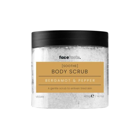 FACEFACTS BERGAMOT & PEPPER BODY SCRUB (400g)