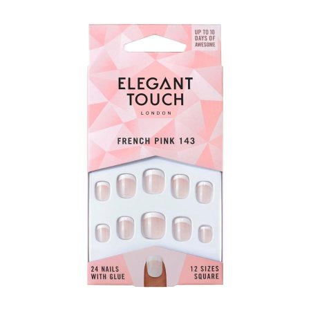 ELEGANT TOUCH FRENCH PINK (24nail)