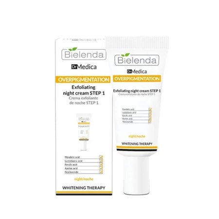 BIELENDA OVERPIGMENTATION EXFOLIATING NIGHT CREAM