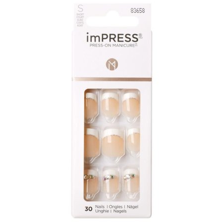 IMPRESS FRENCH NAILS(30pcs)