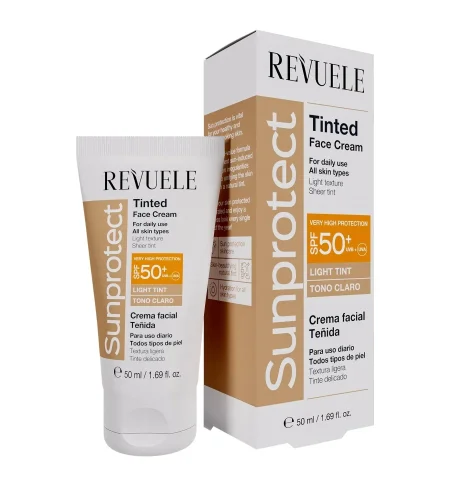 REVUELE SUNPROTECT TINTED FACE CREAM SPF 50(50ml)