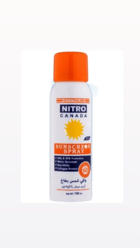 Nitro Canada Sunblock Spray SPF 50+