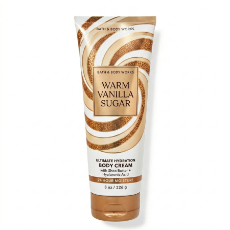 BATH & BODY WORKS WARM VANILLA SUGAR ULTIMATE HYDRATION BODY CREAM