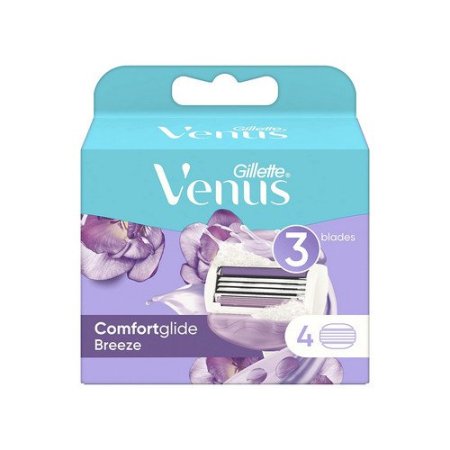 VENUS GILLETTE COMFORTGLIDE RAZORS HEAD (4pcs)