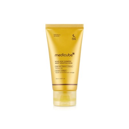 MEDICUBE KOJIC ACID TURMERIC NIGHT WARPING MASK (75ml)