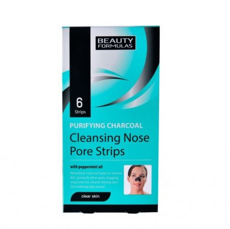 BEAUTY FORMULAS CHARCOAL CLEANSING NOSE PORE STRIPS