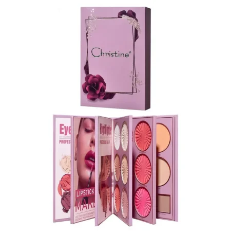 CHRISTINE EYESHADOW & HIGHLIGHTER & BLUSHER & CONTOUR