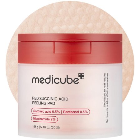 MEDICUBE RED SUCCINIC ACID PEELING PAD (155gm)