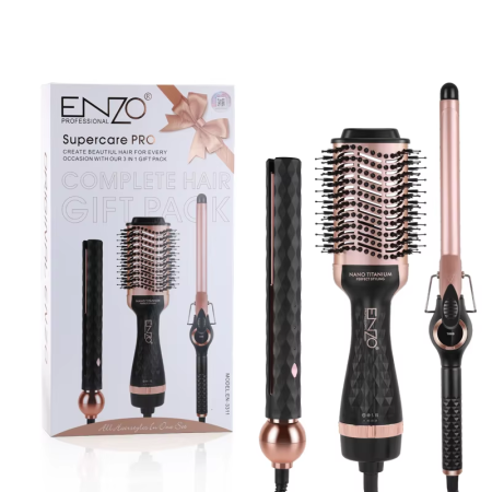 ENZO 3 in 1 Hair Styling Kit