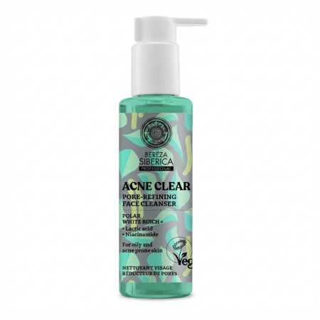 BEREZA SIBERICA PROFESSIONAL ACNE CLEAR PORE-REFINING FACE CLEANSER (145ML)