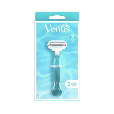 VENUS GILLETTE SMOOTH BODY RAZORS + 2 BLADES