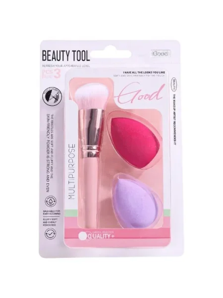 BEAUTY TOOL 3PCS MULTIPUREROSE