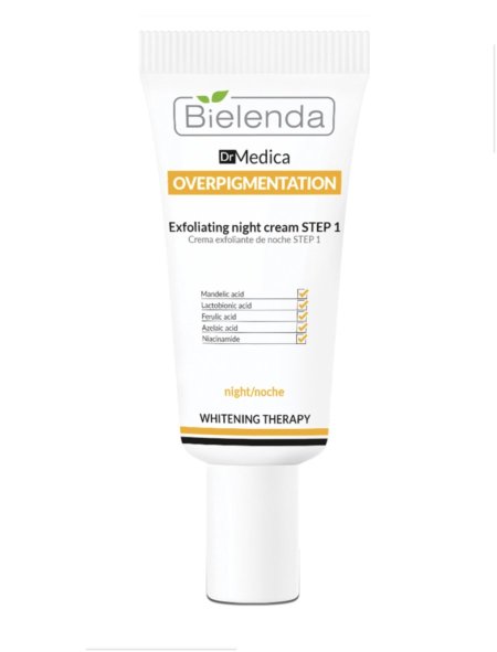 BIELENDA OVERPIGMENTATION EXFOLIATING NIGHT CREAM