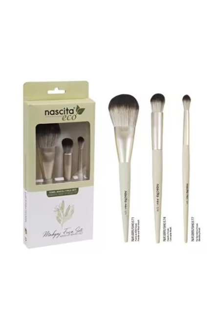 NASCITA ECO ESSENTIAL MAKEUP BRUSH SET