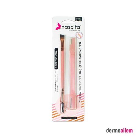 NASCITA EYEBROW CARE SET (RAZOR & EYEBROW SHAPING BRUSH)