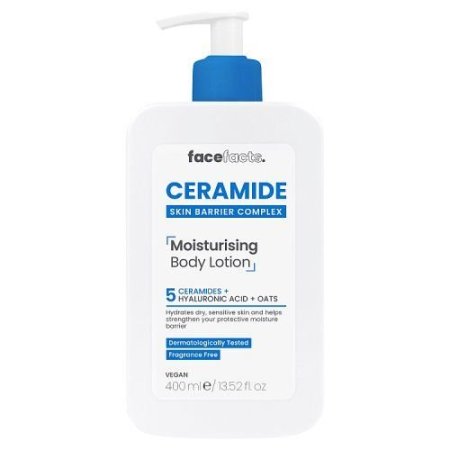 FACE FACTS CERAMIDE SKIN BARRIER COMPLEX MOISTURISING BODY LOTION (400ML)