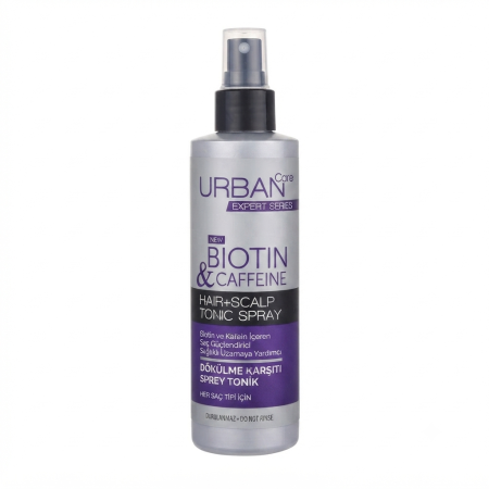 URBAN CARE BIOTIN AND CAFFEINE HAIR AND SCALP TONIC SPRAY (200ml)