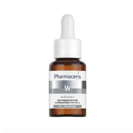 PHARMACERIS W ALBUSIN-C WHITENING ACTIVE CONCENTRATE 5% VIT C (30ml)