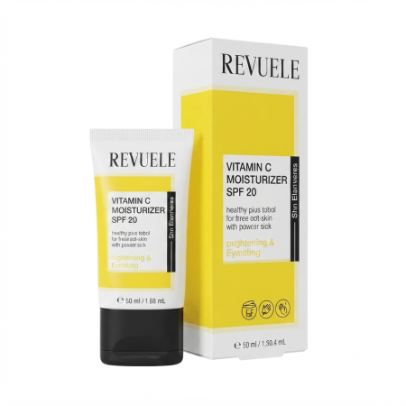 REVUELE VITAMIN C MOISTURIZER SPF20 BRIGHTENING & HYDRATING (50 ML )