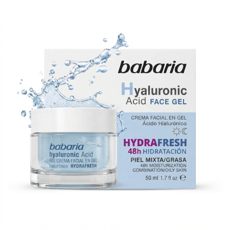 BABARIA HYDRA FRESH HYALURONIC ACID FACE GEL (50ml)
