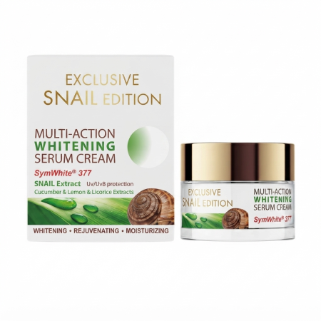 EXCLUSIVE SNAIL EDITION MULTI-ACTION WHITENING SERUM CREAM (50ml)