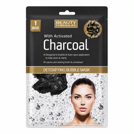 (1sheet )BEAUTY FORMULAS CHARCOAL BUBBLE MASK