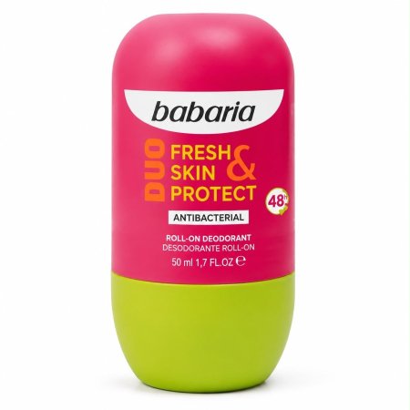BABARIA DUO FRESH & SKIN PROTECT ROLL-ON DEODORANT (50ML)