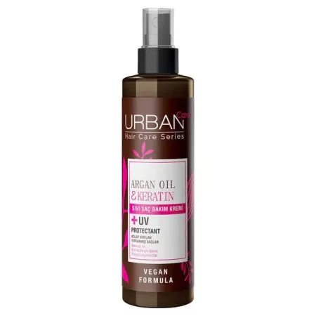 URBAN CARE ARGAN OIL & KERATIN LEAVE IN (200ml)