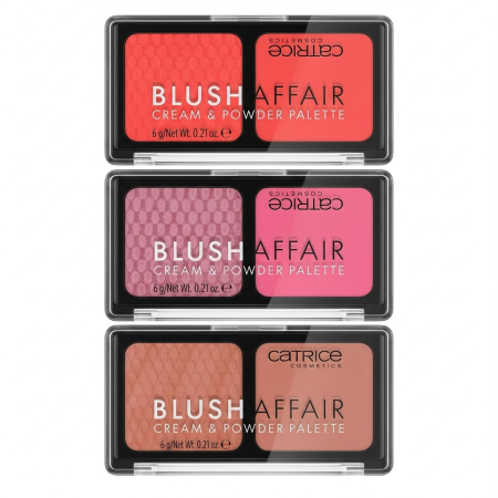 CATRICE BLUSH AFFAIR CREAM & POWDER PALETTE - 6G