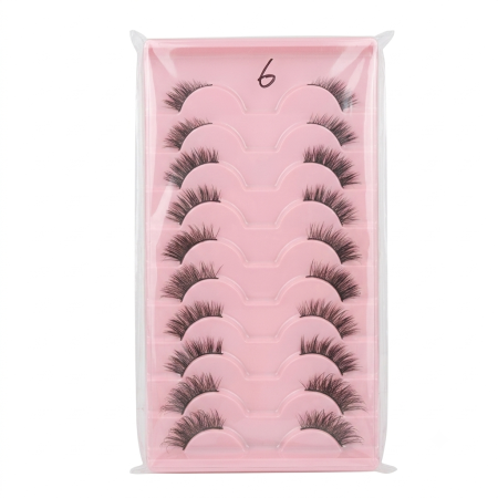 GLAMOUR LASHES SET - 10 PAIRS