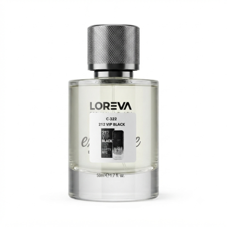 LOREVA 212 VIP BLACK C-322 - 50ml