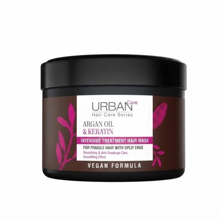 URBAN CARE ARGAN OIL & KERATIN HAIR MASK (230ml)