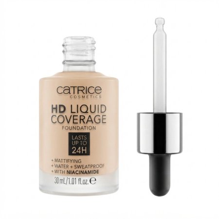 CATRICE HD LIQUID COVERAGE FOUNDATION (30ml)
