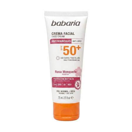 BABARIA ANTI-SPOT FACE CREAM SPF 50+ - 75ML